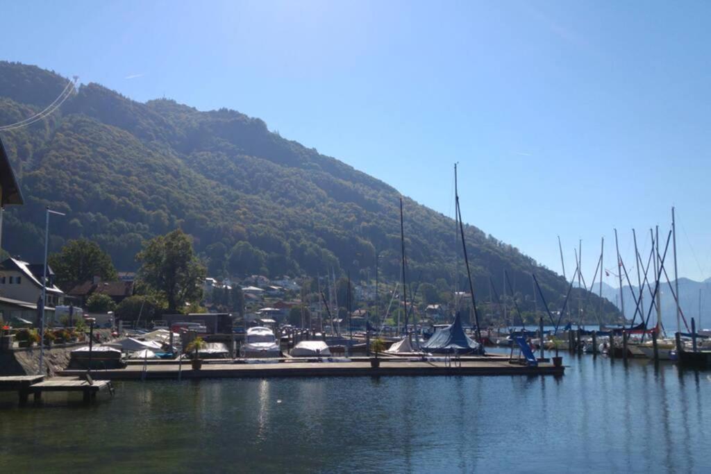 Altstadtwohnung Traunstein Mit Traunseeblick 1A Gmunden Exterior photo